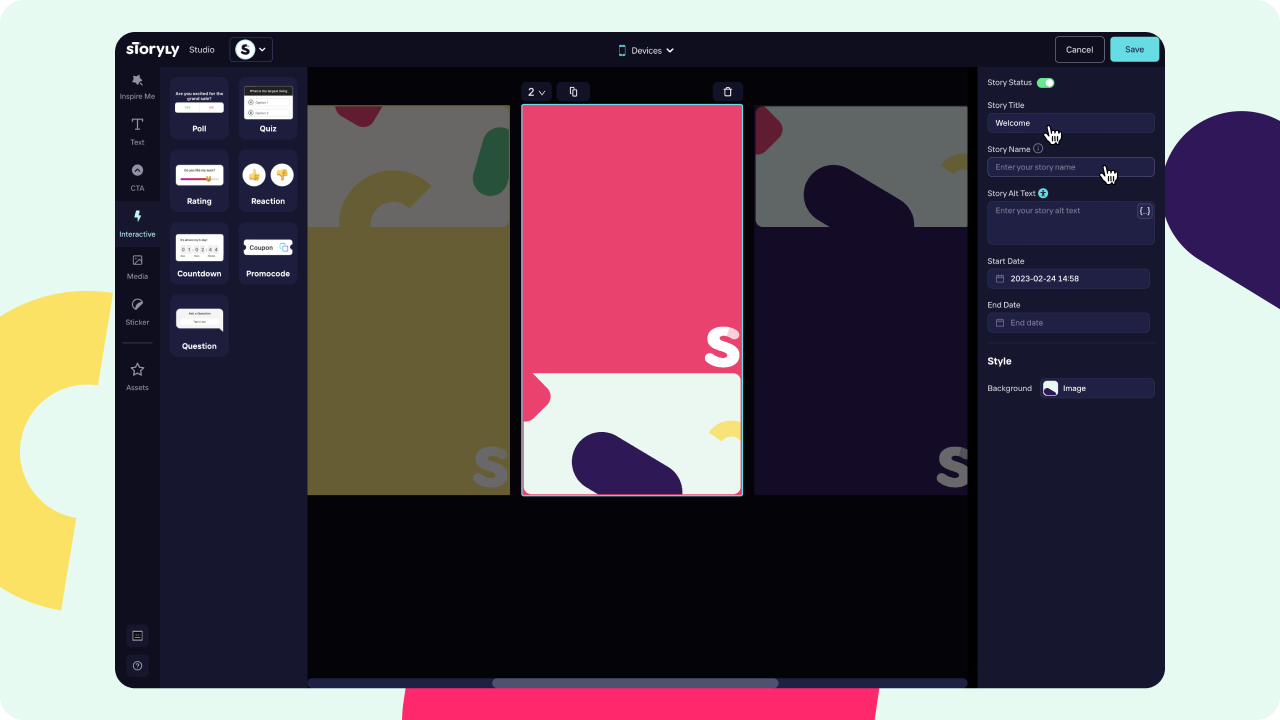 Storyly screenshot 1